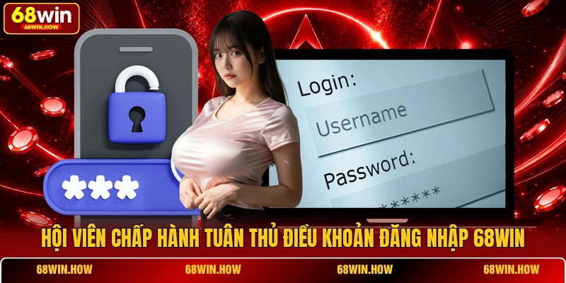 Hội viên chấp hành tuân thủ điều khoản đăng nhập 68win