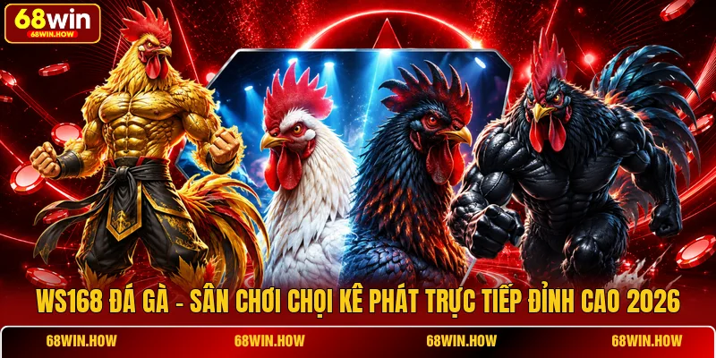 WS168 Đá Gà - Sân Chơi Chọi Kê Phát Trực Tiếp Đỉnh Cao 2026